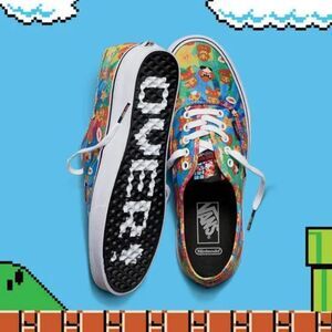 RARE!! VANS x Nintendo 'Super Mario Bros.' Tie-Dye Sneakers